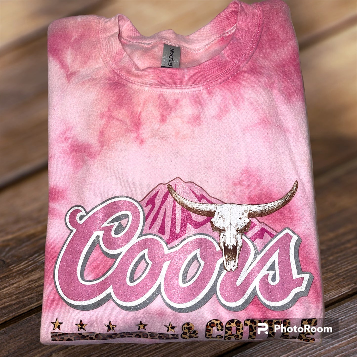 Tie Dyed Pink Crewneck C-oors - RTS