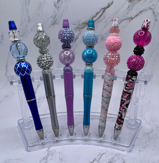 Colorful Beaded Pens